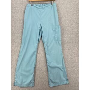 UA Butter Soft Scrub Pants Womens Medium Blue Bottoms Nurse Medical Uniform Vet